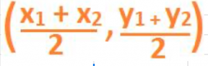 the formula for finding the coordinates